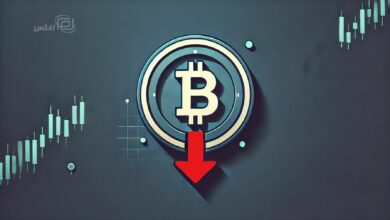 کاهش قیمت بیت کوین